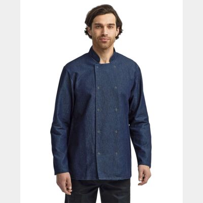 Unisex Denim Chef's Jacket Thumbnail