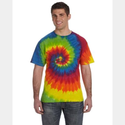 Unisex Multi-Color Tie-Dyed T-Shirt Thumbnail