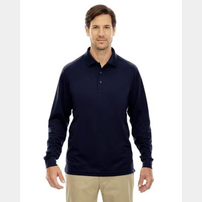 Men's Tall Pinnacle Performance Long Sleeve Piqué Polo Thumbnail