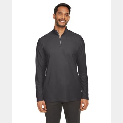 Men's Fusion ChromaSoft™ Pique Quarter-Zip Pullover Thumbnail