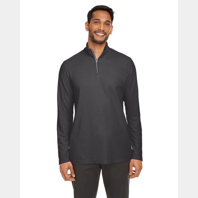 Men's Fusion ChromaSoft™ Pique Quarter-Zip Pullover Thumbnail