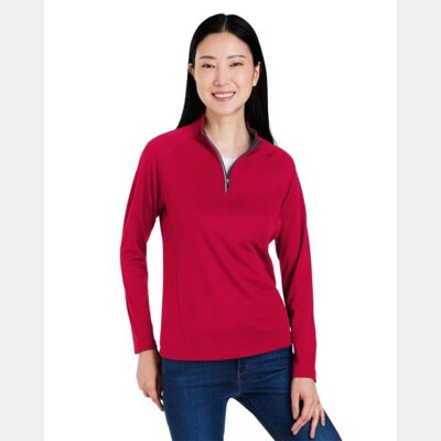 Women's Origin Performance Pique Quarter-Zip Pullover Thumbnail