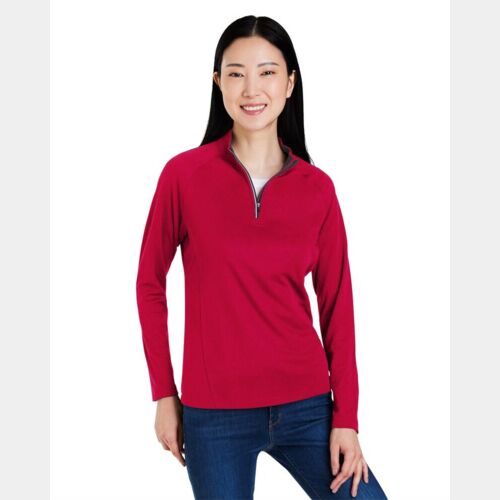 Women's Origin Performance Pique Quarter-Zip Pullover Thumbnail