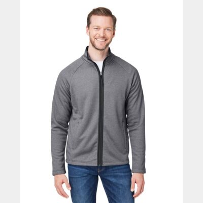 Men's Venture Heathered Stripe Full-Zip Thumbnail