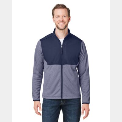Men's Venture Heathered Stripe Hybrid Jacket Thumbnail