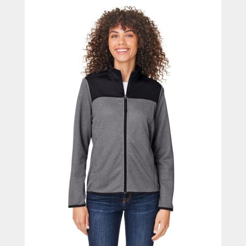 Women's Venture Heathered Stripe Hybrid Jacket Thumbnail
