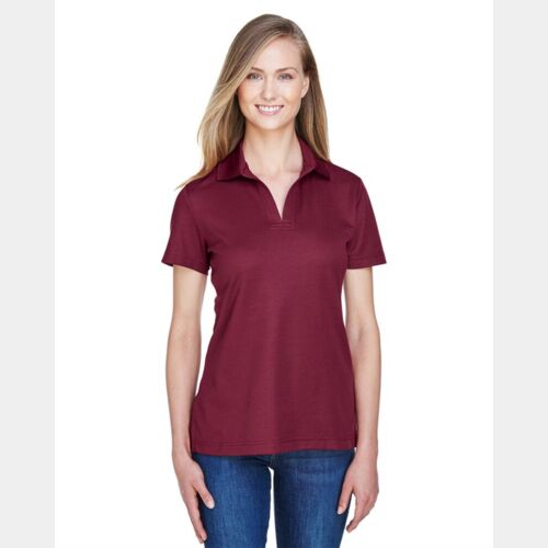 Women's CrownLux Performance® Plaited Polo Thumbnail