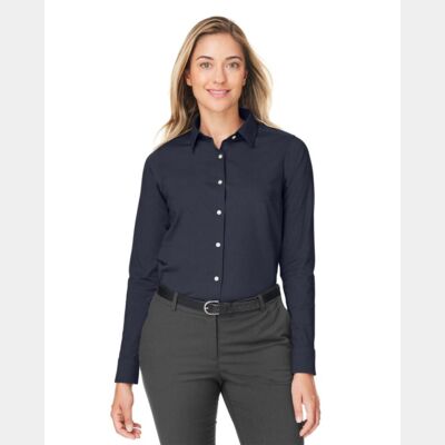 Women's CrownLux Performance® Spencer Poplin Dress Shirt Thumbnail