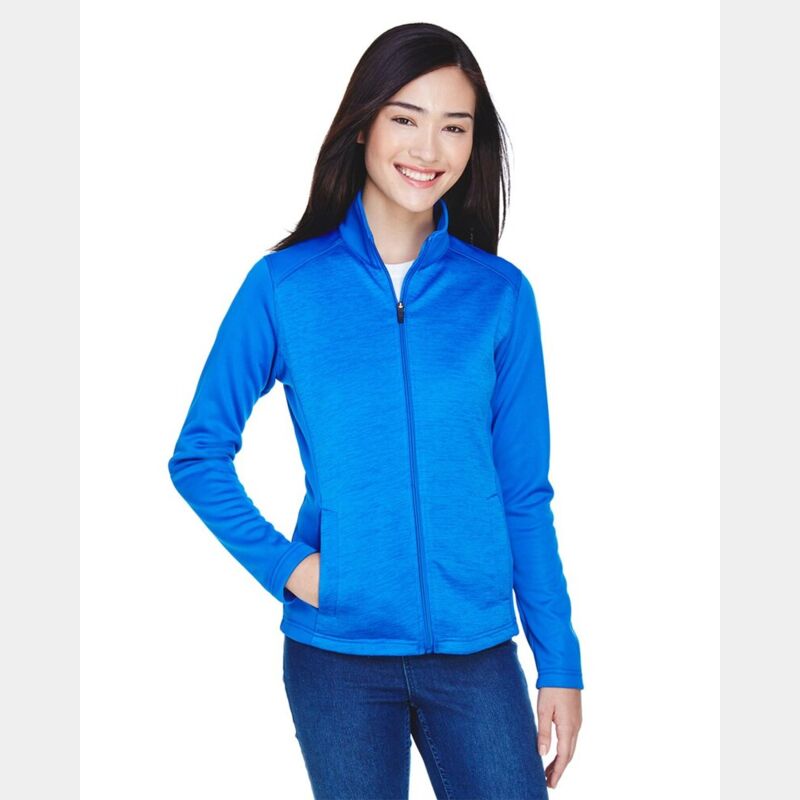 Women's Newbury Colorblock Mélange Fleece Full-Zip Jacket Thumbnail