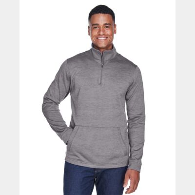 Men's Newbury Mélange Fleece Quarter-Zip Pullover Thumbnail