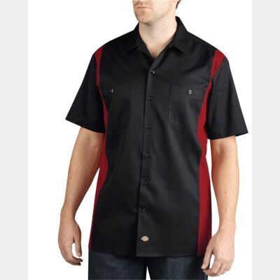 Two-Tone Short-Sleeve Work Shirt Thumbnail