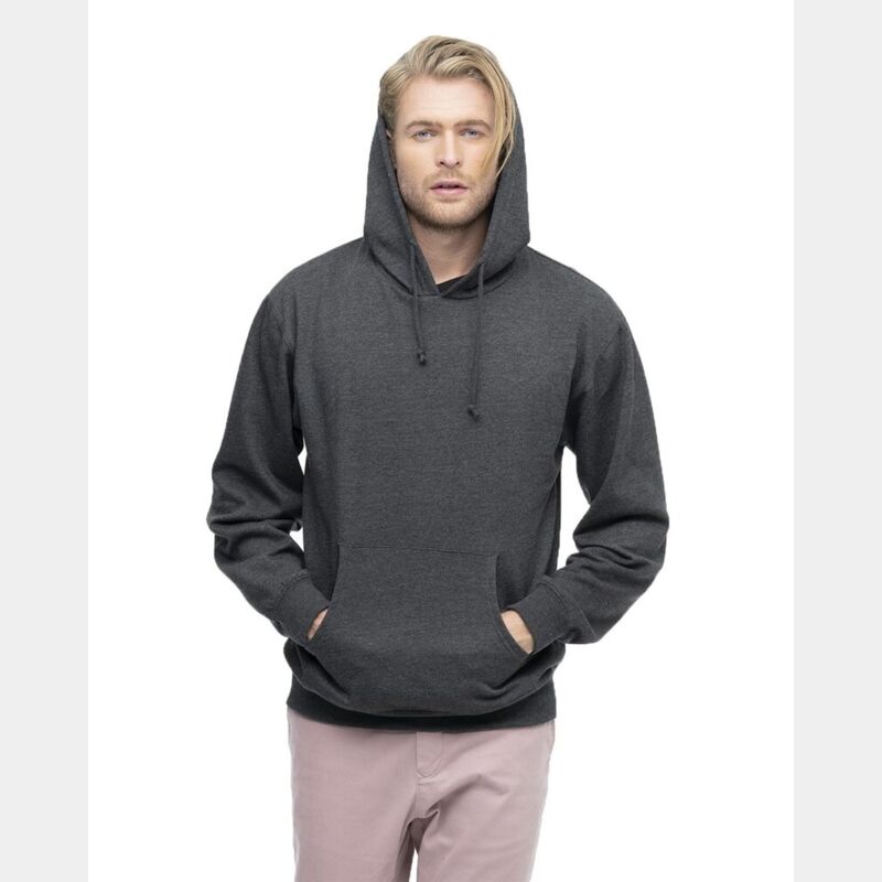 Unisex Heathered Hooded Sweatshirt Thumbnail