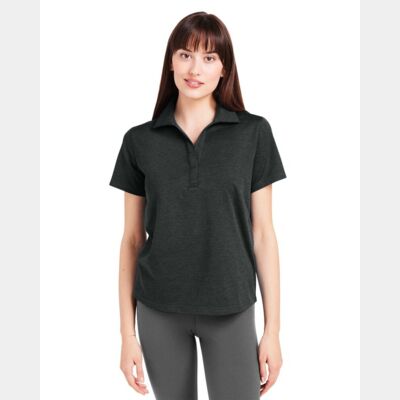 Women's Fairway Marbled Jersey Polo Thumbnail
