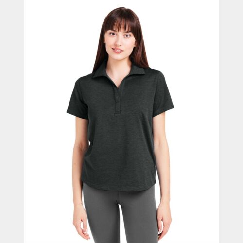 Women's Fairway Marbled Jersey Polo Thumbnail