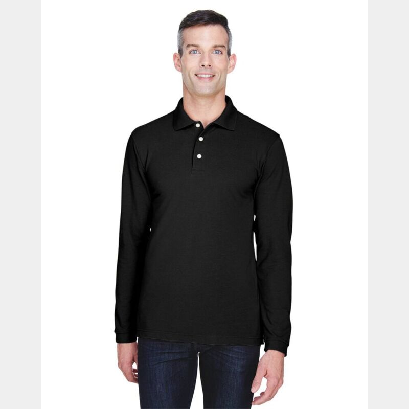 Men's Easy Blend™ Long Sleeve Polo Thumbnail