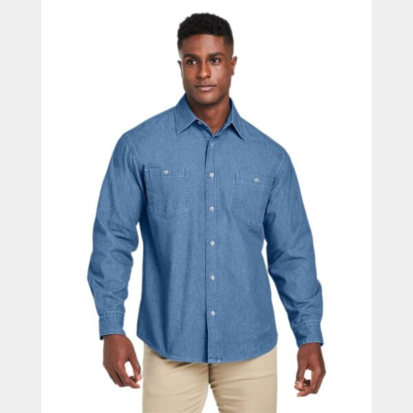 Unisex Denim Shirt Jacket Thumbnail