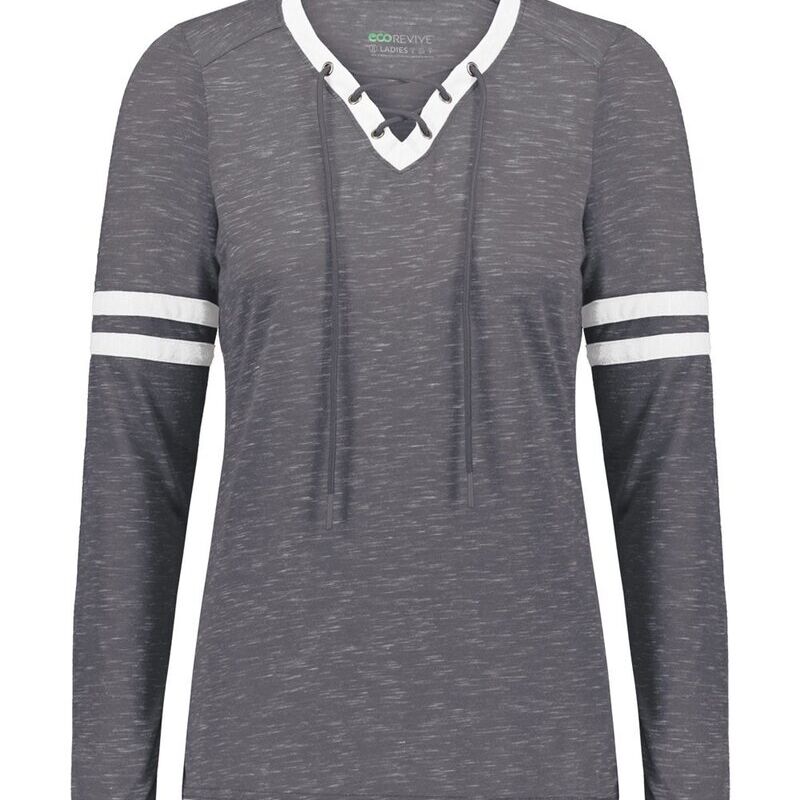 Women's Eco Revive™ Monterey Long Sleeve V-Neck T-Shirt Thumbnail