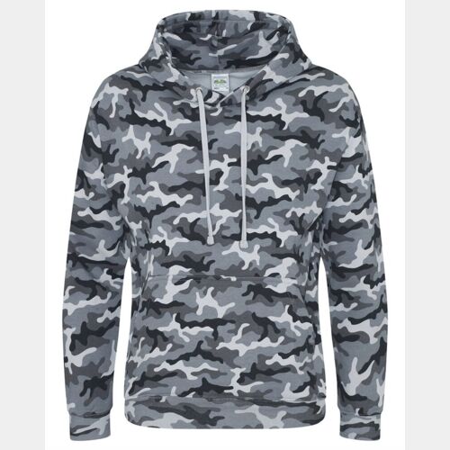 Unisex Camo Hooded Sweatshirt Thumbnail