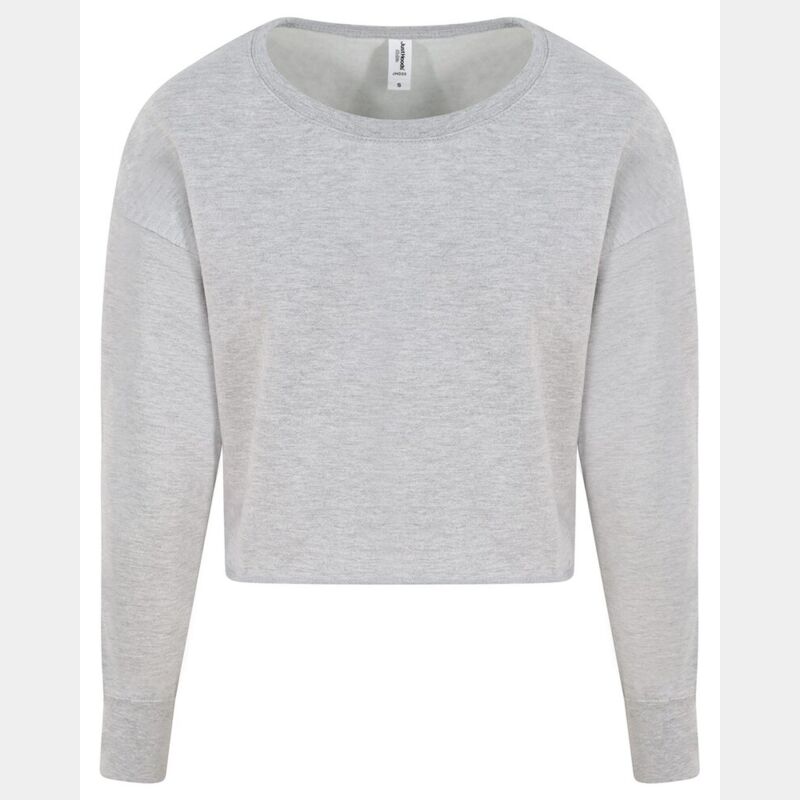 Women's Cropped Crewneck Sweatshirt Thumbnail