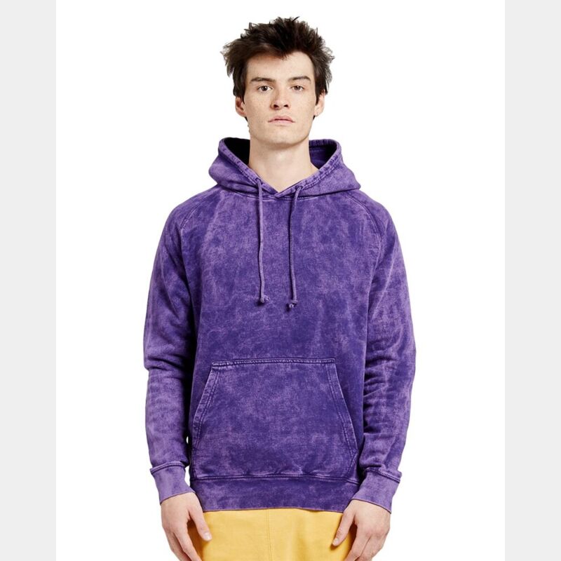 Unisex Vintage Raglan Hooded Sweatshirt Thumbnail