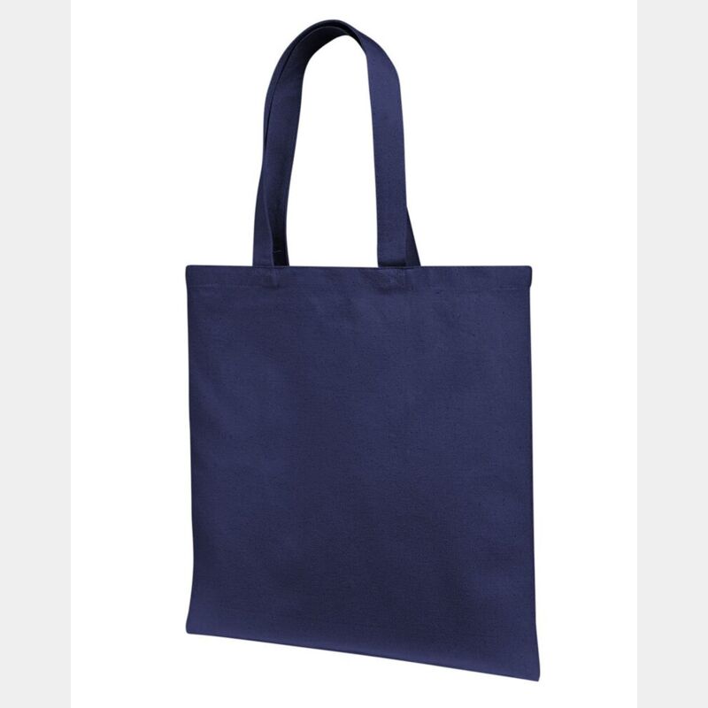 Cotton Canvas Tote Bag With Self Fabric Handles Thumbnail