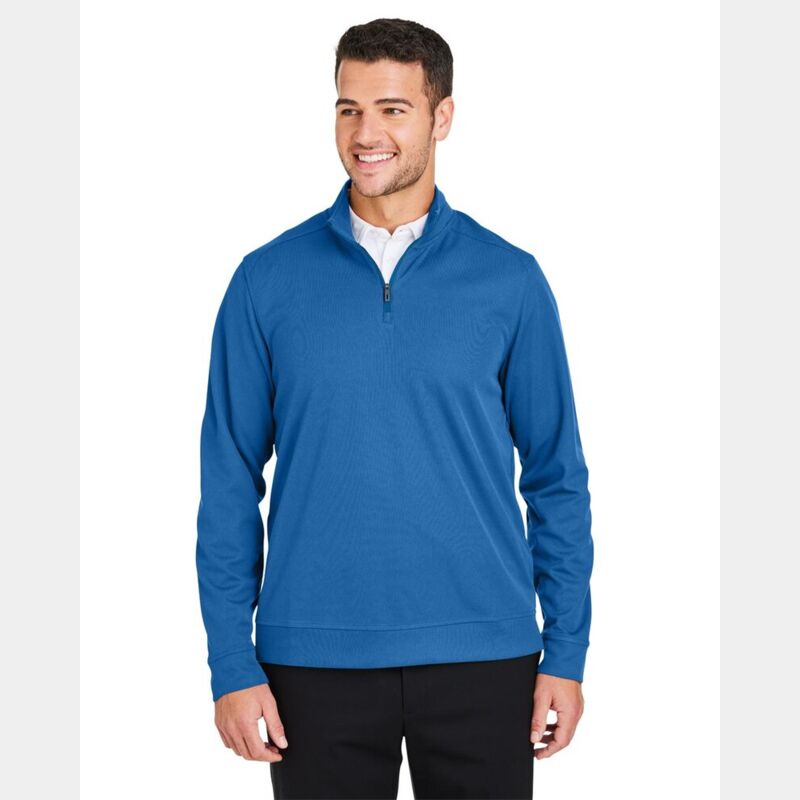 Men's Express Tech Performance Pique Quarter-Zip Pullover Thumbnail