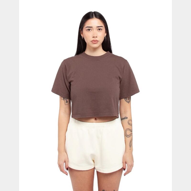 Women's Garment-Dye Crop T-Shirt Thumbnail