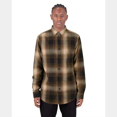 Men's Plaid Flannel Overshirt Thumbnail