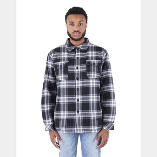Men's Plaid Flannel Jacket Thumbnail