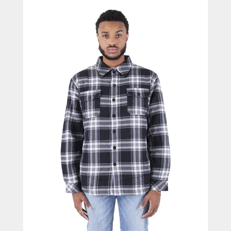 Men's Plaid Flannel Jacket Thumbnail
