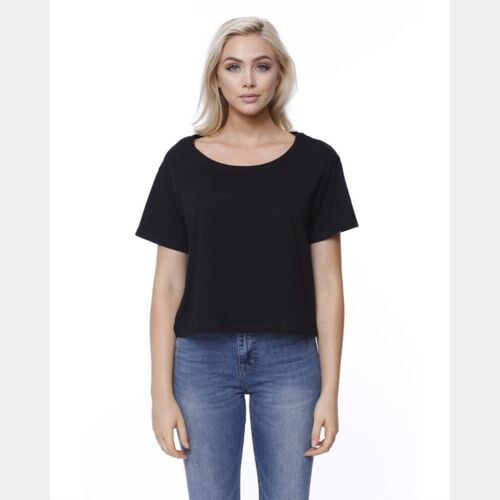 Women's Boxy Cotton T-Shirt Thumbnail