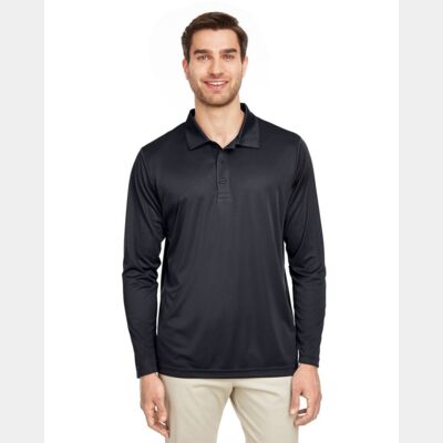 Men's Zone Performance Long Sleeve Polo Thumbnail