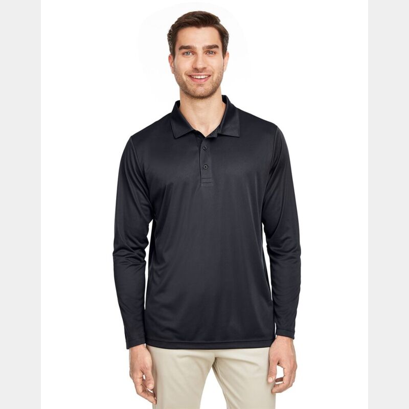 Men's Zone Performance Long Sleeve Polo Thumbnail