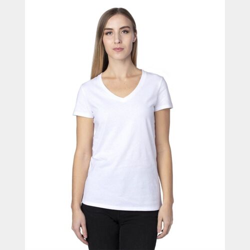 Women's Ultimate CVC V-Neck T-Shirt Thumbnail