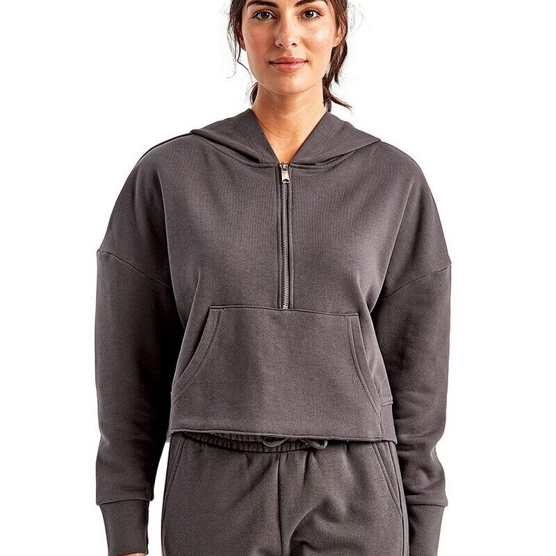 Women's Alice Half-Zip Hooded Sweatshirt Thumbnail