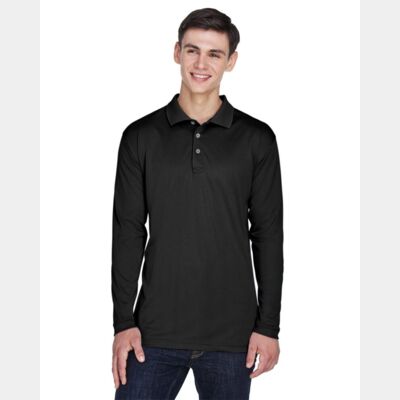 Men's Cool & Dry Sport Long Sleeve Polo Thumbnail