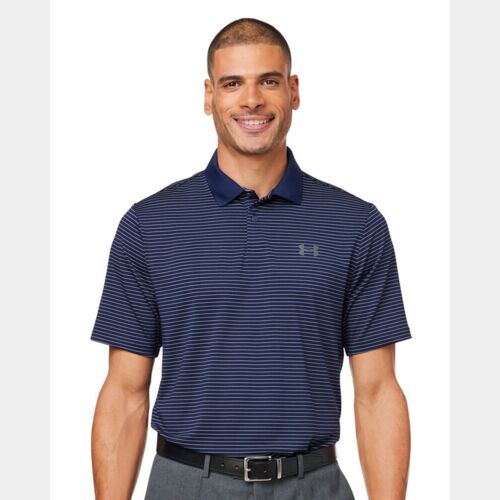 Men's 3.0 Striped Perf Polo Thumbnail