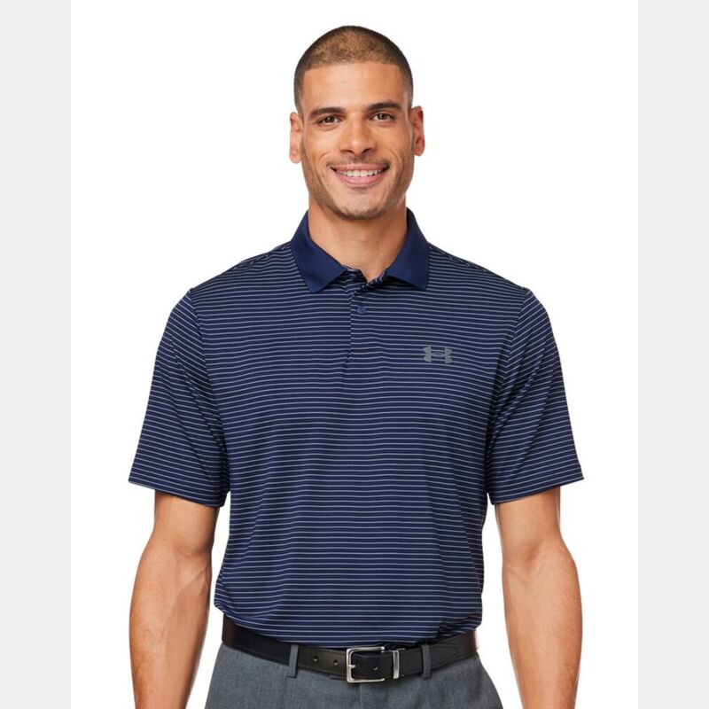 Men's 3.0 Striped Perf Polo Thumbnail