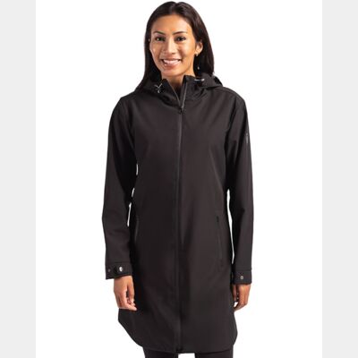 Cutter & Buck Camano Everyday Stretch Recycled Womens Water Resistant Jacket Thumbnail