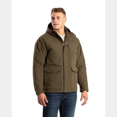 Men's Highland Quilt-Lined Micro-Duck Hooded Jacket Thumbnail