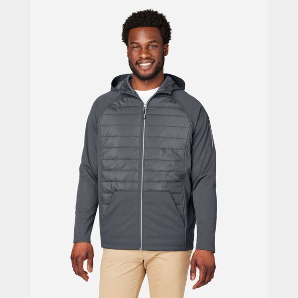 Unisex Techno Lite Hybrid Hooded Jacket Thumbnail