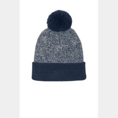 Halftime Heather Pom Beanie Thumbnail