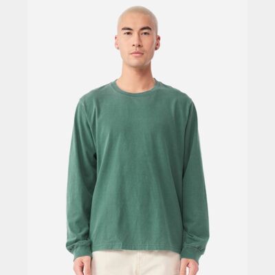 Unisex Heavyweight Garment-Dyed Long Sleeve Tee Thumbnail