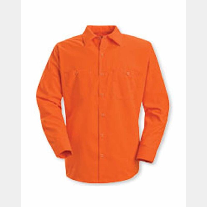 Men's Enhanced Visibility Long Sleeve Work Shirt Thumbnail