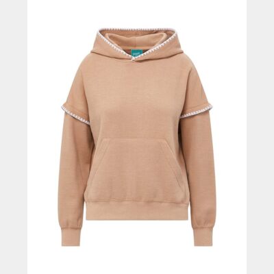 Women's Mood & Vibe™ Teegan Crafty Hooded Sweatshirt Thumbnail