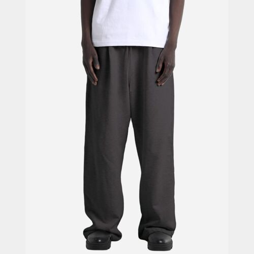 Unisex Garment-Dyed Pleated Fleece Pants Thumbnail