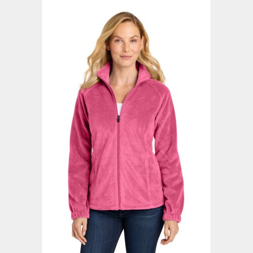 Women's Plush Fleece Full Zip Jacket Thumbnail