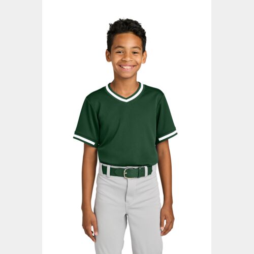 Youth Tough Mesh V Neck Baseball Jersey Thumbnail