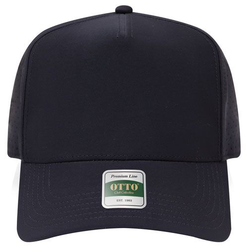 OTTO CAP® Club Collection 5 Panel Mid Profile Perforated Cap Thumbnail