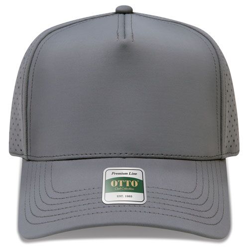 OTTO CAP® Club Collection 5 Panel Mid Profile Perforated Cap Thumbnail